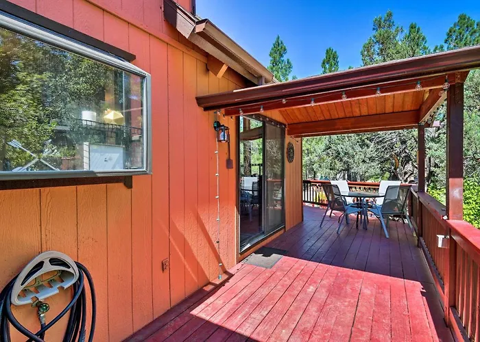 Modern Mountain Chalet: Retreat W/ Deck * Munds Park